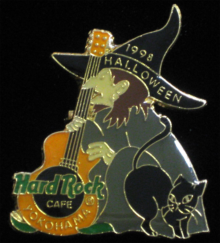 Yokohama Japan Halloween 1998 Hard Rock Cafe Pin