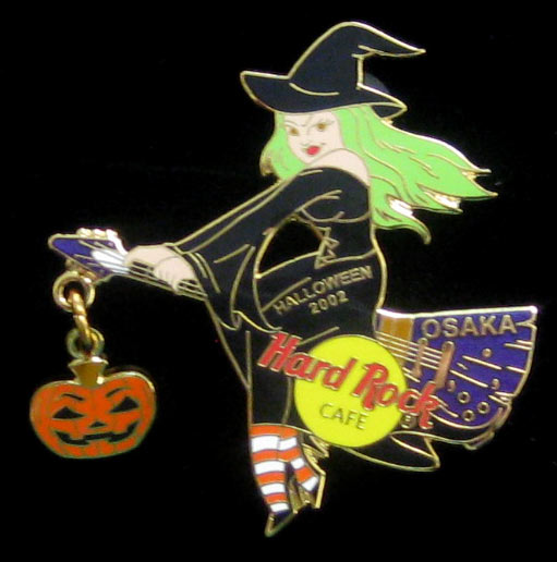 Osaka Halloween 2002 Hard Rock Cafe Pin