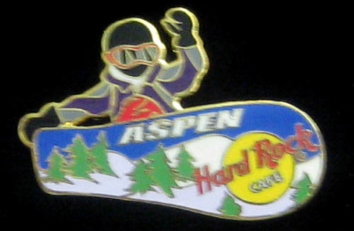 Aspen Colorado 2000 Hard Rock Cafe Pin