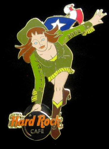Austin 2002 Hard Rock Cafe Pin