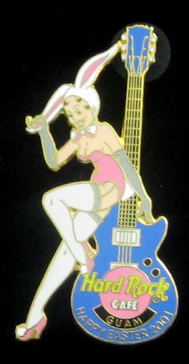Guam Easter 2001 Hard Rock Cafe Pin