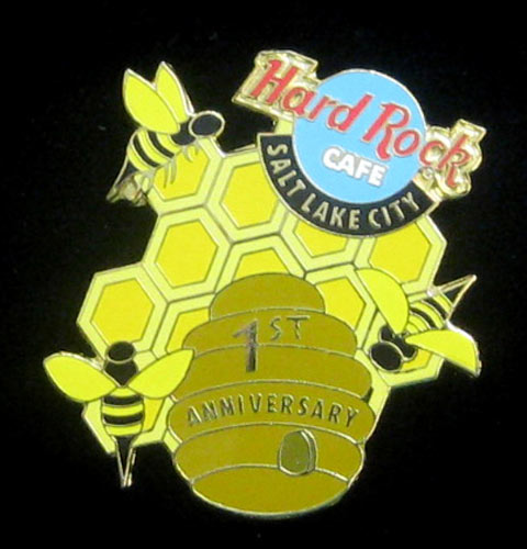 Salt Lake City 1999 Hard Rock Cafe Pin