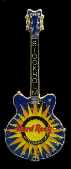 Stockholm Sweden Midsummer 1998 Hard Rock Cafe Pin