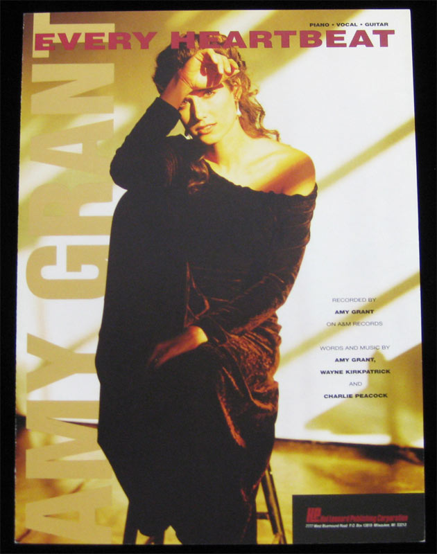 Amy Grant Every Heartbeat Piano/Vocal/Guitar 1991 Sheet Music