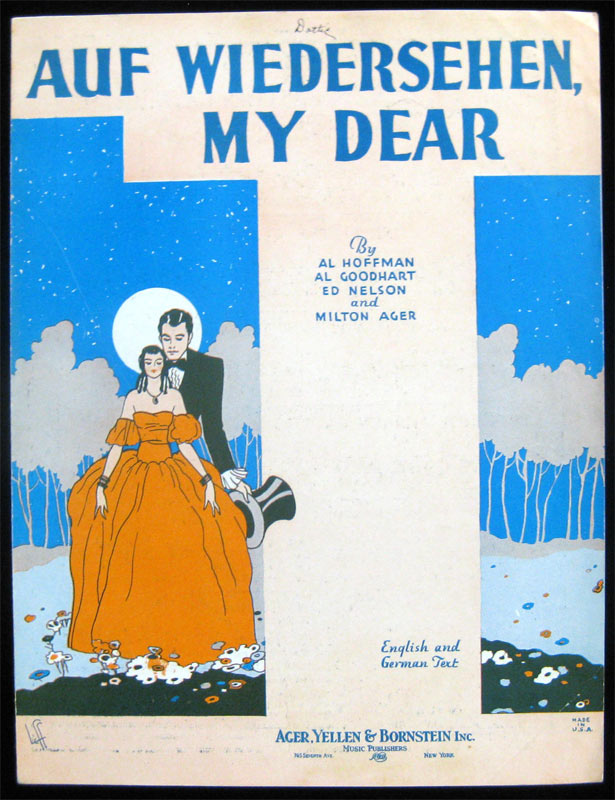 Auf Wiedersehen My Dear Sheet Music