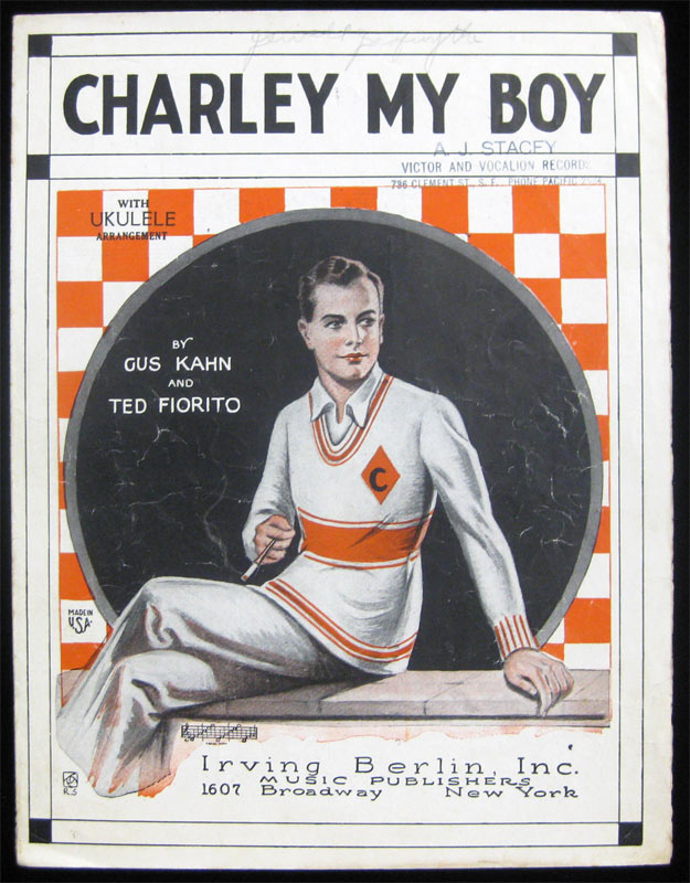 Charley My Boy Sheet Music