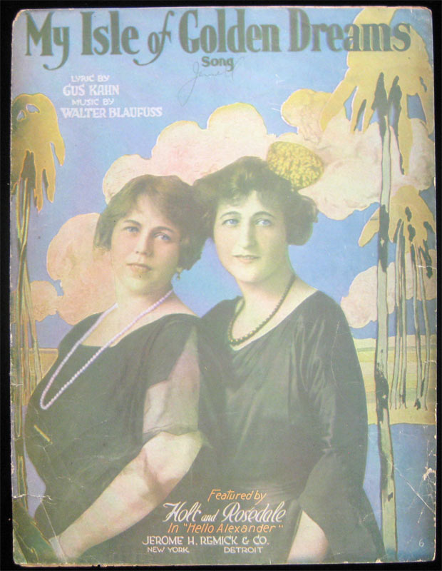 My Isle of Golden Dreams Sheet Music