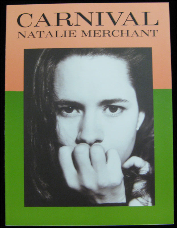 Natalie Merchant 1995 Carnival Sheet Music