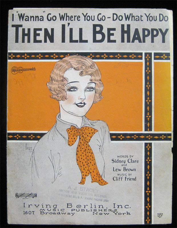 Then I'll Be Happy Sheet Music