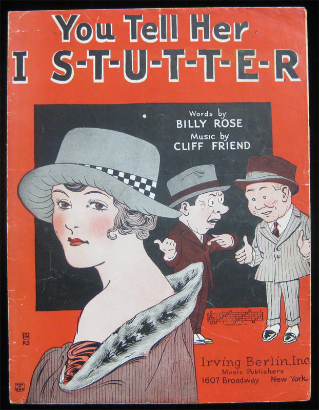 You Tell Her I Stutter Sheet Music