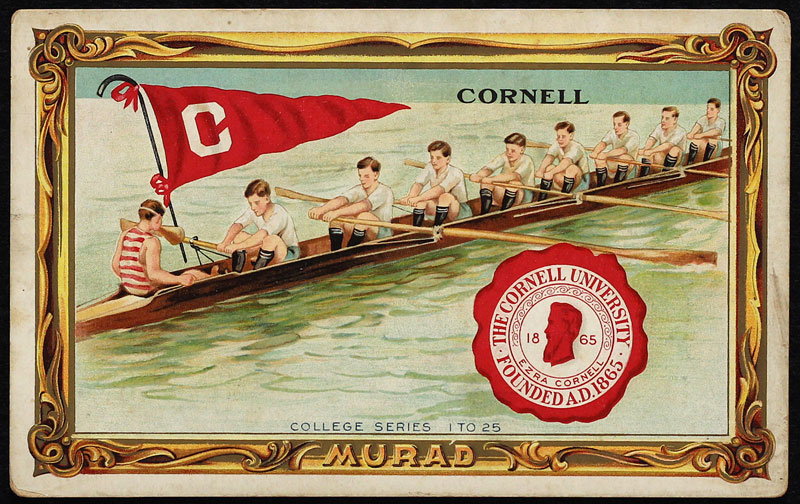 Murad T6 Cornell Crew Rowing Cabinet Card
