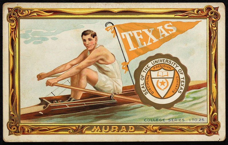 Murad T6 Texas Rowing Cabinet Card