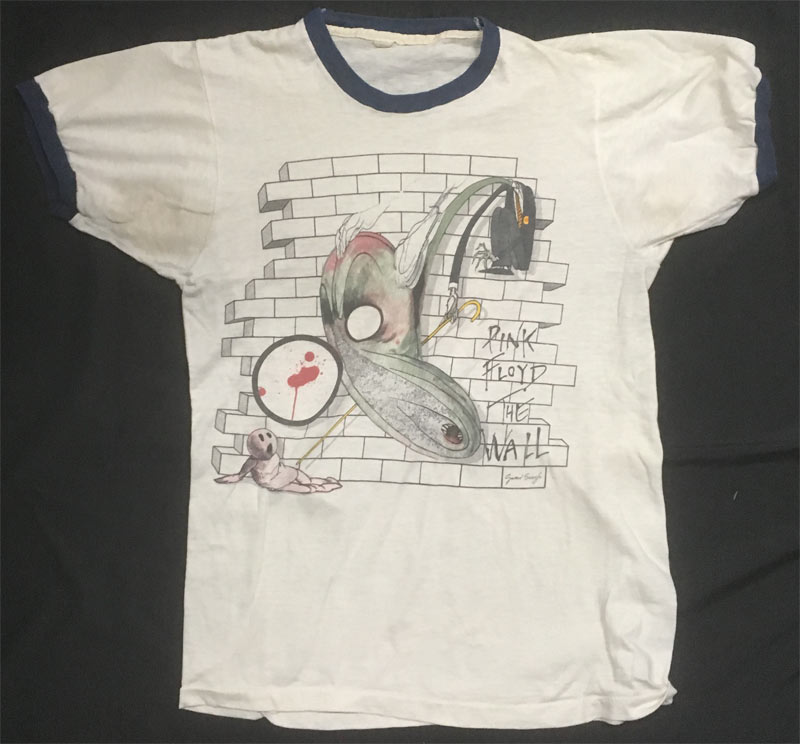 Pink Floyd The Wall Ringer Shirt Vintage T-Shirt