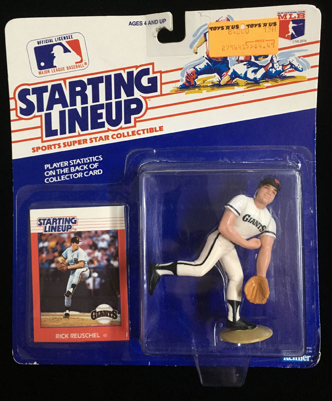 Starting Lineup Rick Reuschel 1988 San Francisco Giants Action Figure / Toy