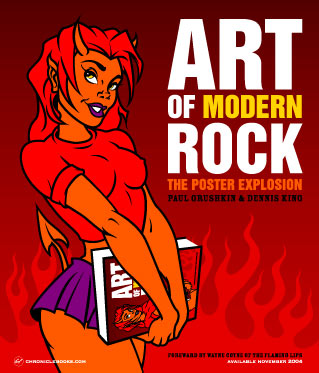 Scrojo Art Of Modern Rock Promo Poster