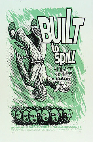Squad 19 Built To Spill Poster