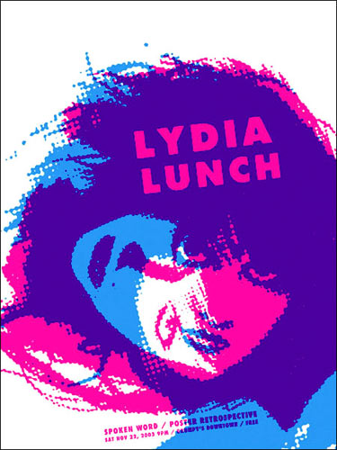 Aesthetic Apparatus Lydia Lunch Poster