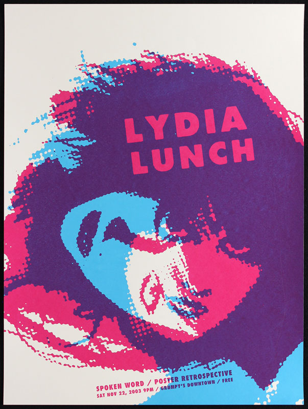 Aesthetic Apparatus Lydia Lunch Poster