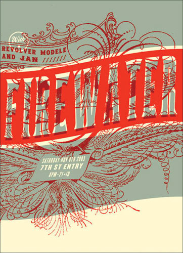 Aesthetic Apparatus Firewater Poster
