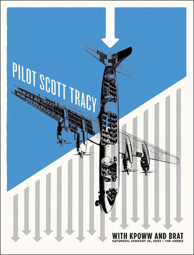 Aesthetic Apparatus Pilot Scott Tracy Poster