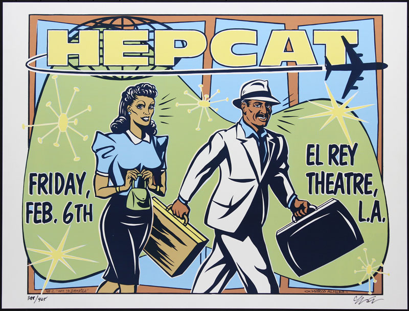 Marco Almera Hepcat Poster