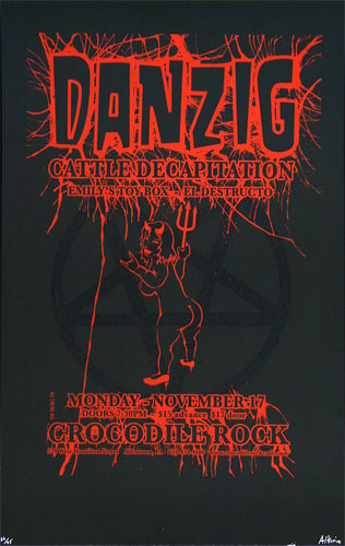 Jim Altieri Danzig Poster