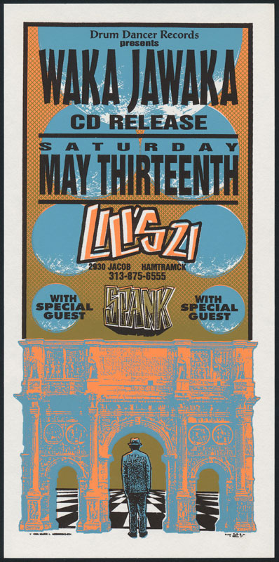 Mark Arminski Waka Jawaka Handbill