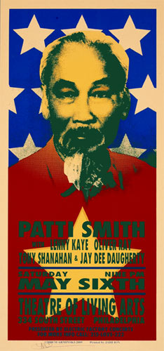 Mark Arminski Patti Smith Handbill