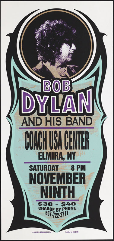 Mark Arminski Bob Dylan Poster