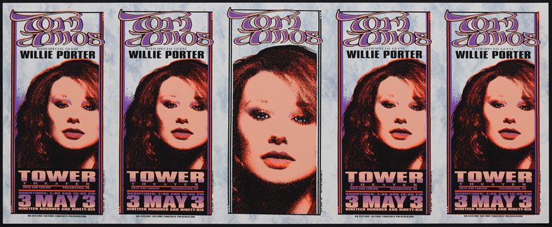 Mark Arminski Tori Amos Uncut Handbill Sheet