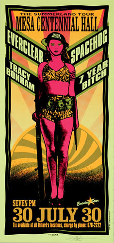Mark Arminski Everclear Handbill
