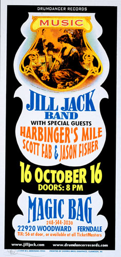 Mark Arminski Jill Jack Band Handbill