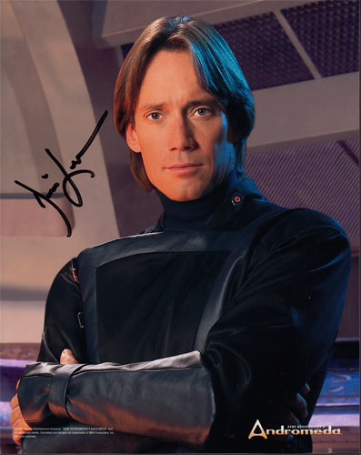 Kevin Sorbo as Dylan Hunt of Andromeda Autographed Photo