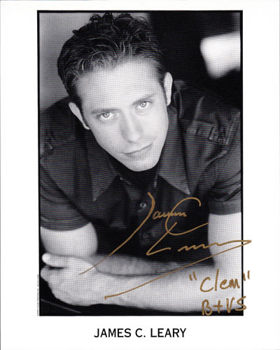 James C. Leary as Clem of Buffy the Vampire Slayer Autographed Photo