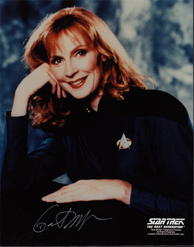 Gates McFadden as Beverly Crusher of Star Trek: The Next Generation Autographed Photo