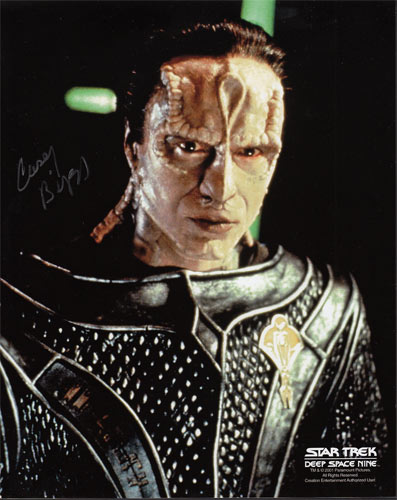 Casey Biggs as Damar of Star Trek: Deep Space Nine Autographed Photo