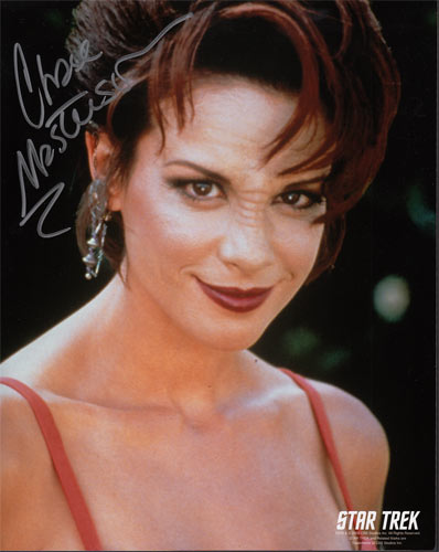 Chase Masterson as Leeta of Star Trek: Deep Space Nine Autographed Photo