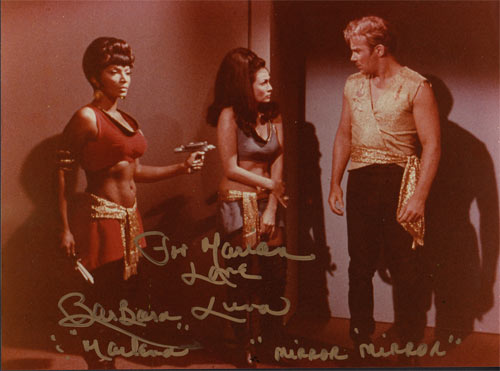 Marlena Moreau Played by Barbara Luna Autographed Photo