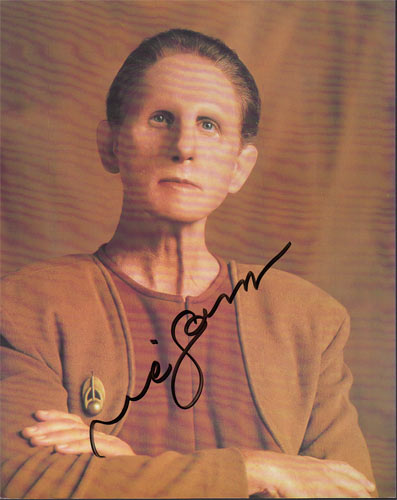 Rene Auberjonois as Odo of Star Trek: Deep Space Nine Autographed Photo