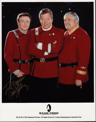 Walter Koenig as Pavel Chekov of Star Trek: Generations Autographed Photo
