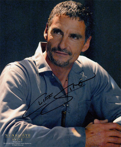 Ba'al - Played by Cliff Simon Autographed Photo