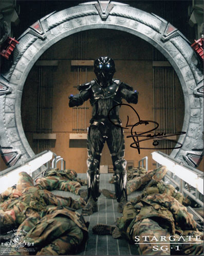 Dan Payne as Super Soldier of Stargate SG-1 Autographed Photo