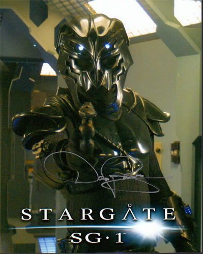 Dan Payne as Super Soldier of Stargate SG-1 Autographed Photo