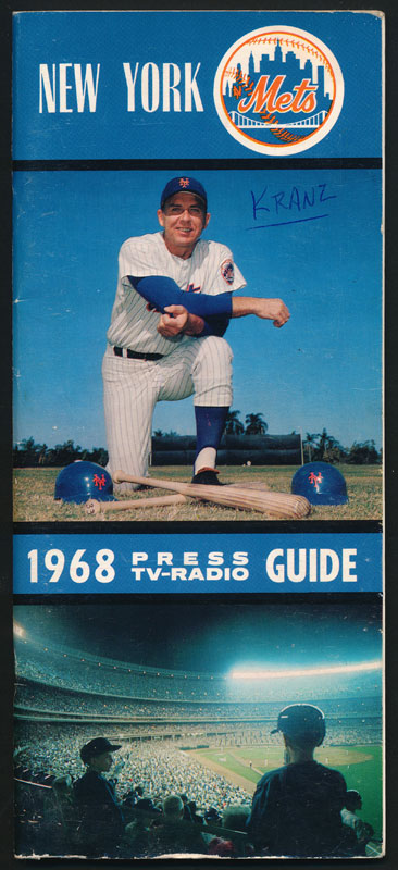 1968 New York Mets Baseball Media Guide