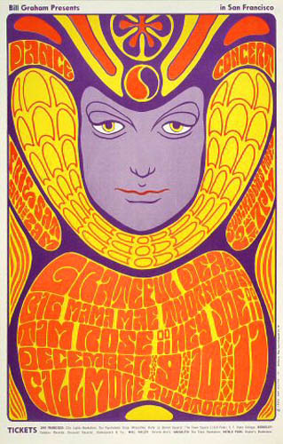 BG # 41-2 Grateful Dead Fillmore Poster BG41