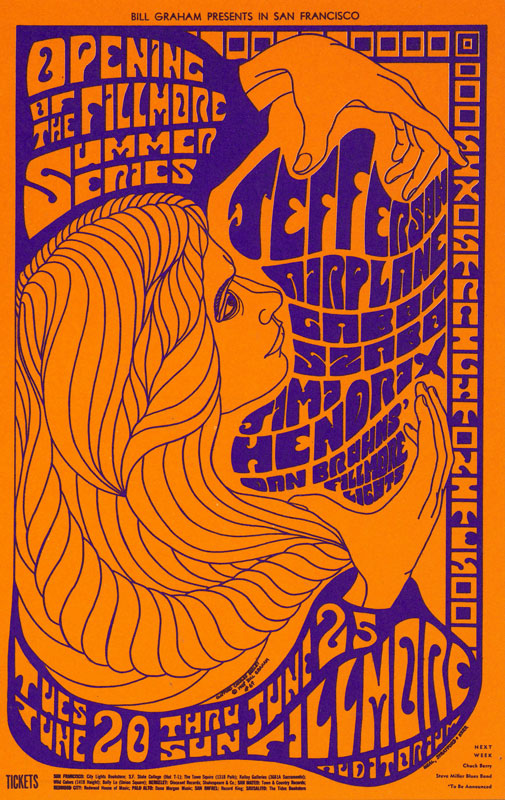 jefferson airplane gabor szabo jimi hendrix fillmore auditorium 6 20