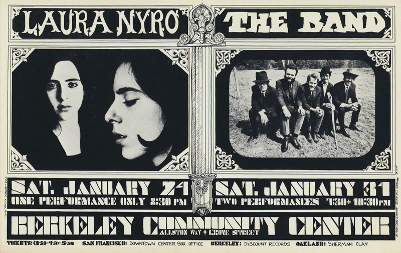 BG # 215-1 Laura Nyro Fillmore Poster BG215