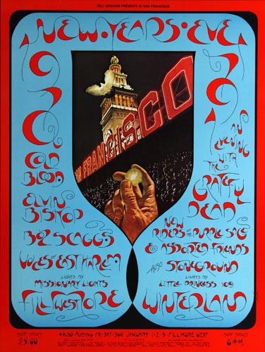 BG # 263-1 Cold Blood Fillmore Poster BG263