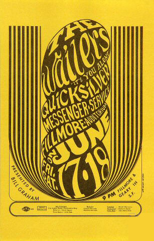 BG # 11 Wailers Fillmore Handbill BG11