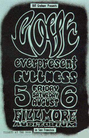 BG # 21 Love Fillmore Handbill BG21